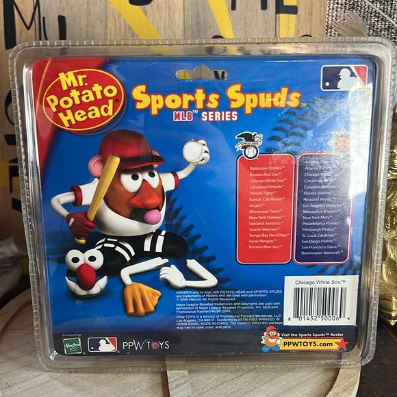 MR. POTATO HEAD Chicago White Sox "Sports Spuds" MLB Baseball 2006 New - Picture 7 of 7